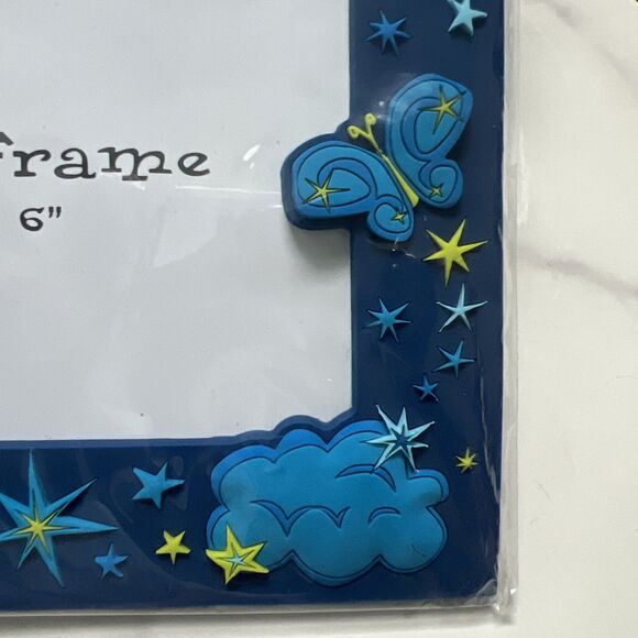 Vintage Capelli Celestial Night 4x6" Rubber Photo Frame Home Decor Accents RARE - Picture 5 of 8